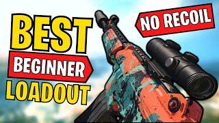 BEST BEGINNERS LOADOUT in WARZONE - The Best Loadout for beginners - No Recoil - Easy to use - Guide