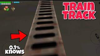 train track found in chicken gun ! chicken gun new update! new secrets stuffs found!