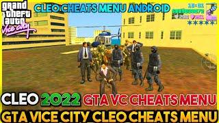 HOW TO INSTALL CLEO MENU IN CHEATS || GTA VICE CITY ANDROID IN MOBILE CLEO MOD 2022 GTA VC