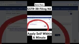 GSTR 3B Return Filing Nil 2024 | gstr 3b kaise file kare | gst tax kaise jama kare | gstr filing |