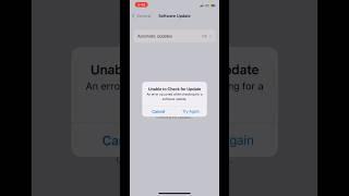 iphone software update problem solved ios