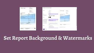 Odoo15 Set Background Images For Reports || Configure Watermarks For Reports in Odoo 15