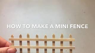 Mini fence