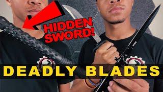 Martial Artist Reacts to Hidden Sword Battle Stick 