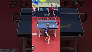 Felix Lebrun as a kid defeated top players  #worldtabletennis #felixlebrun