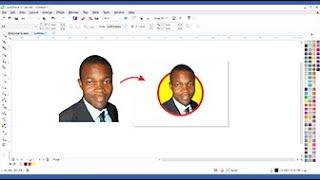how to  powerclip like pro in corelDRAW Tutorial