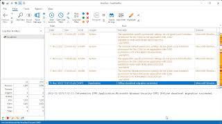 Analyze Windows Event Logs with LogViewPlus