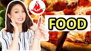 20 Adjectives+Sentences to describe FOOD in Chinese/ Grow your vocabulary with fun