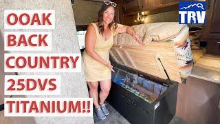 NEW!! Outdoors RV Back Country 25DVS TITANIUM SERIES With Tiny Watts Lithium Inverter Package! OOAK!