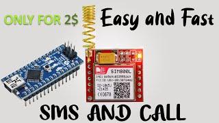 USING THE SIM800L WITH ARDUINO NANO QUICK AND EASY