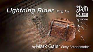 Lightning Rider 12L Sling Bag - a premium-quality leather bag from Wotancraft