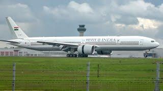 Air India One Boeing 777 - 300 at London Stansted Airport