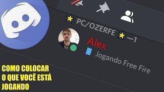 Como Colocar o que você está Jogando no Discord (Celular, Pc e Navegador) |Pc Fraco