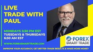 Earn Extra Income Day Trading - Watch LIVE Forex Trade with Paul McMann - Easy & Accurate Indicator
