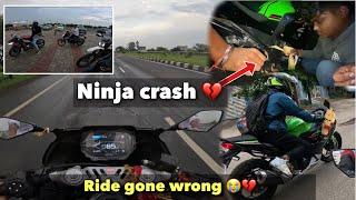 INSANE Ninja Crash Caught on Cam  | Ride Takes a Shocking Turn