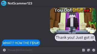 Telling Minecraft Scammers I Actually Got The Prize!