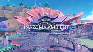 Sangonomiya Shrine Ambient Background Music Forest Sound (40 Min) | Genshin Impact Ambience