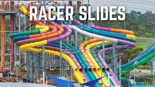 Fast RACER Water Slides Compilation | Dueling Waterslides