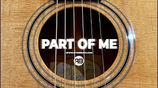 [FREE] Acoustic Guitar Type Beat "Part Of Me" (Sad Rock / Country / Rap Instrumental 2021)