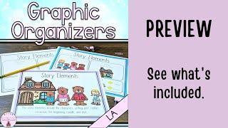 Graphic Organizers and Anchor Charts Preview