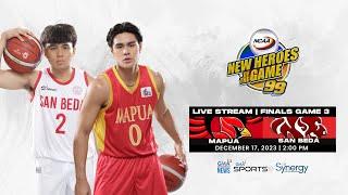 NCAA Season 99 | Mapua vs. San Beda (Men's Basketball FINALS Game 3) | LIVESTREAM - Replay