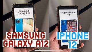 Samsung Galaxy A12 vs iPhone 12 (2021 Review and Comparison)