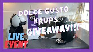 The Viajeros Dolce Gusto Krups Giveaway LIVE EVENT
