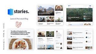 Stories v1.3 - Laravel Creative Multilingual Blog