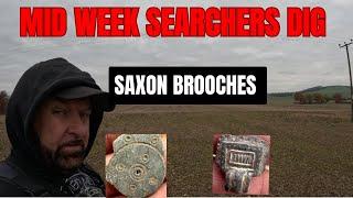 SAXON BROOCHES…METAL DETECTING UK 2024|#metaldetecting #treasure #xpdeus