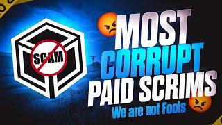 PMPC EXPOSED  | Most Corrupt Paid Scrims  | Prizepool Scam | We Are Not Fools  !