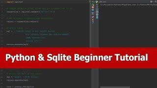 Python Sqlite3 Tutorial Beginners