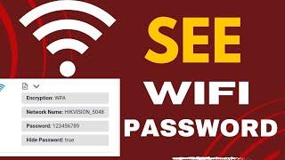 How to Check WIFI Password | See Wi-Fi Password