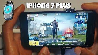 iPhone 7 Plus PUBG Mobile Handcam Lag Test 2024 || iPhone 7 BGMI Gameplay Lag Fix With Phone Cooler