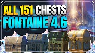 ALL Chest Locations in Fontaine 4.6 | In Depth Follow Along |【Genshin Impact】