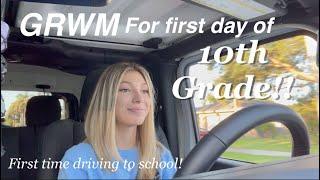 GRWM first day of 10th Grade!