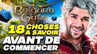  18 ASTUCES À SAVOIR ABSOLUMENT POUR BIEN JOUER À BALDUR'S GATE 3 !