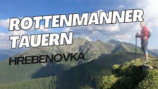 Rottenmannské Taury  - hřebenovka ( z Rottenmanner hütte na Edelrauterhütte) - Rottenmanner Tauern