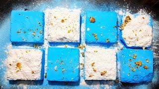 blue gym chalk and cornstarch | please subscribe 🫰 oddly satisfying video