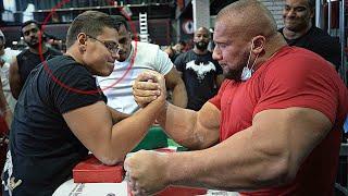 20 YEARS OLD ARM WRESTLING CHAMPION