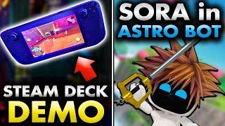 Kingdom Hearts Steam Deck Update & Sora in Astro Bot