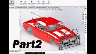 solidworks tutorial: car designing basics | solidworks projects for students