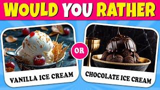 Would You Rather - Ice Cream Edition | Quiz Rainbow