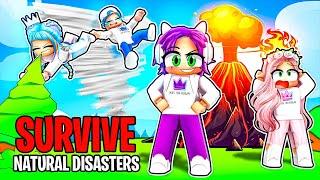 We Have To SURVIVE Natural Disasters To Become SUPERHEROES And Save A Smelly Grandma!