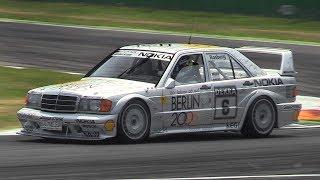 Mercedes 190 E 2.5-16 Evo II DTM Ex Rosberg - GLORIOUS Intake Sound on Track!