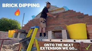 Bricklaying- Completing the extension | Single storey extension #4