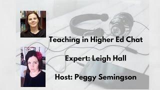 Chat with Leigh Hall about Teaching in Higher Ed: The Discussion Charter