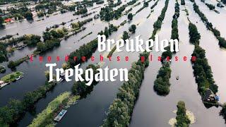 Trekgaten, Loosdrechtse Plassen | Aerial Insights | by drone | Breukelen, Netherlands cinematic 4k