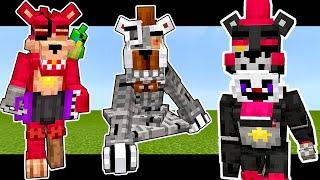 НОВЫЙ МОД НА ФНАФ В МАЙНКРАФТ Fnaf Minecraft