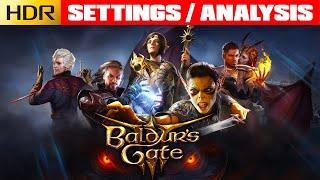 Baldur's Gate 3 PC - Best HDR Settings - HDR Is Great With The Correct Settings!