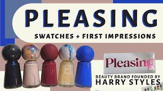 Pleasing | REVIEW-Harry Styles Nail Polish | Unboxing, Swatching, First Impressions